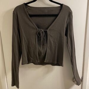 Brandy Melville Brown Cardigan